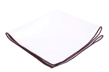 Load image into Gallery viewer, White Pocket Square