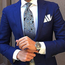 Load image into Gallery viewer, Flairs New York Gentleman&#39;s Essentials Weekend Casual White Pocket Square
