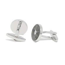 Load image into Gallery viewer, 45 lb Barbell Cufflinks
