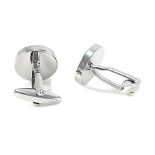 Load image into Gallery viewer, Black Anchor Cufflinks
