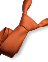 Load image into Gallery viewer, Rust Silk Neck Tie
