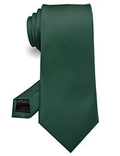 Load image into Gallery viewer, Forest Green Silk Neck Tie
