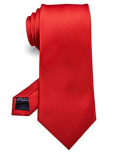 Load image into Gallery viewer, Red Silk Neck Tie
