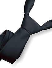 Load image into Gallery viewer, Black Silk Neck Tie
