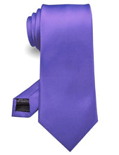 Load image into Gallery viewer, Violet Silk Neck Tie

