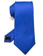 Load image into Gallery viewer, Silk Blue Neck Tie
