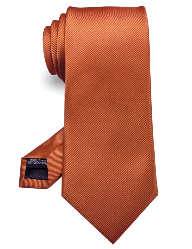 Rust Silk Neck Tie