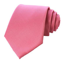 Load image into Gallery viewer, Pink Silk Neck Tie
