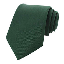 Load image into Gallery viewer, Forest Green Silk Neck Tie
