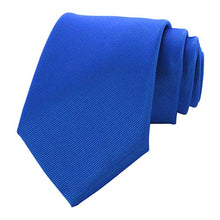Load image into Gallery viewer, Silk Blue Neck Tie
